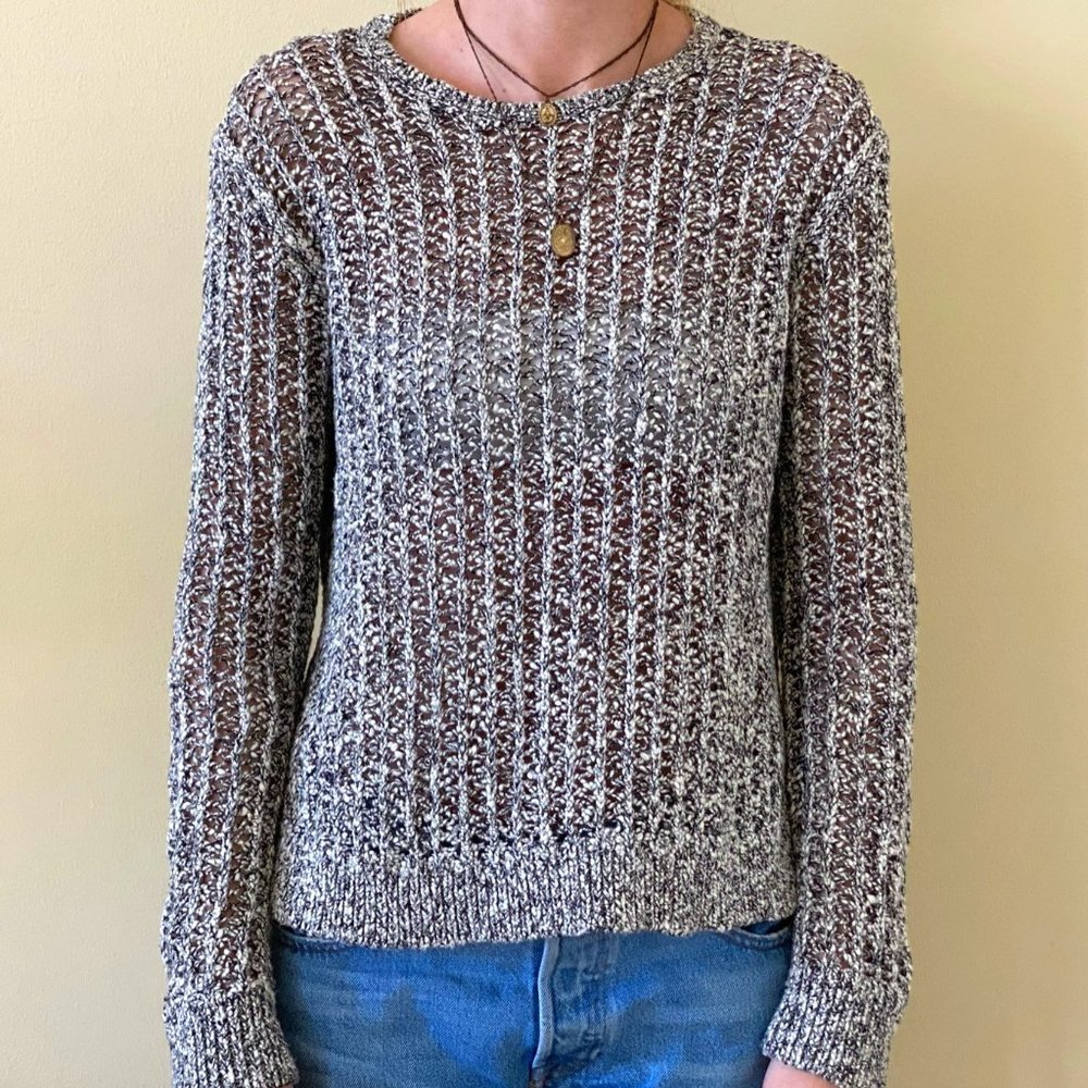 Grey Knit Sweater